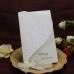 Cheap Invitation Card Foiling Wedding Invitation with Silk Bow Heart Shape